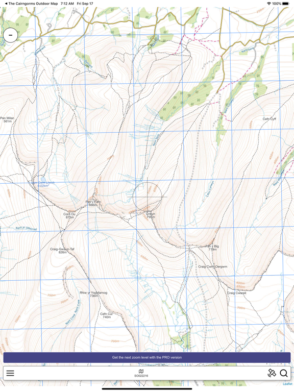 Screenshot #5 pour Brecon Beacons Outdoor Map