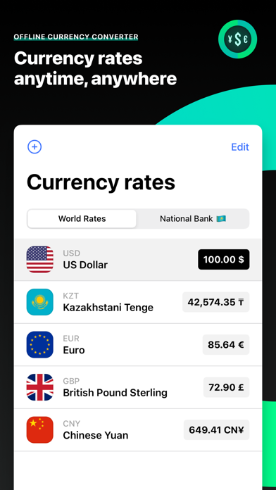 Currency Kazakhstan Screenshot
