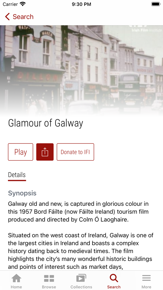 #5. IFI Archive Player (iOS) 由: Irish Film Institute