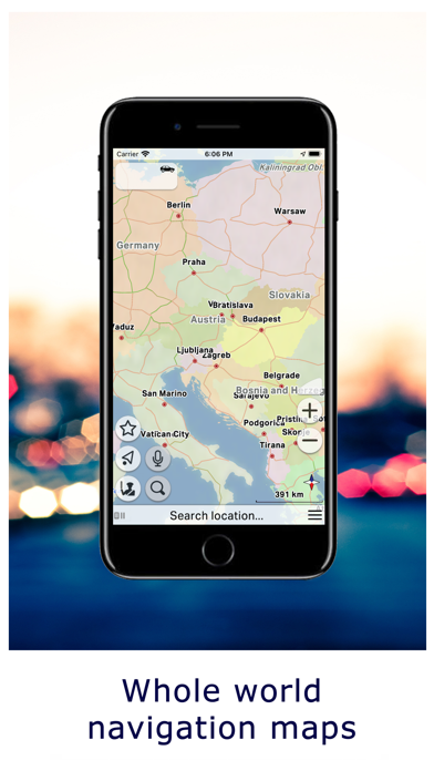 GeoNet GPS Navigator Screenshot