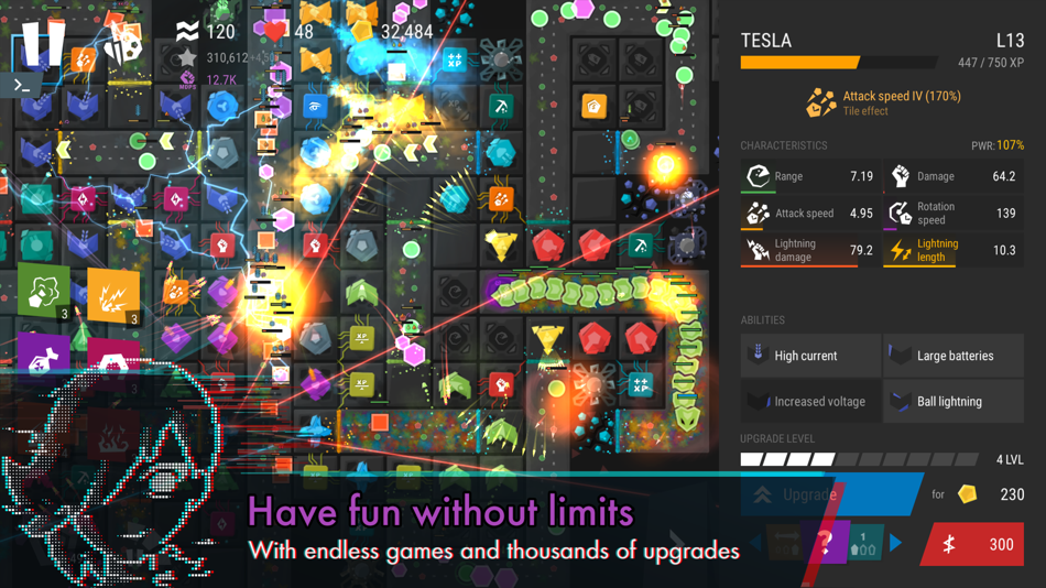 #5. Infinitode 2 (iOS) Podle: Vadym Sakhno