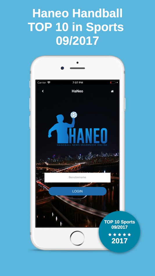 Haneo - Alles zu Handball - 2.0.1.0 - (iOS)