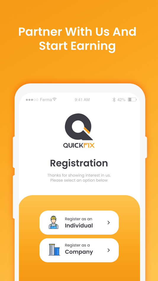 #1. Quickfix Service Provider (iOS) 由: ALIF Solutions DMCC