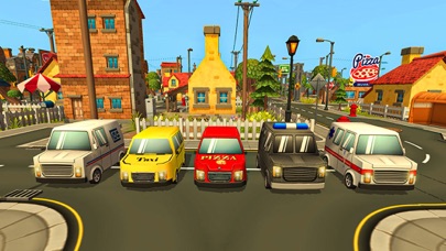 Police Pizza Taxi Car Driving Screenshot