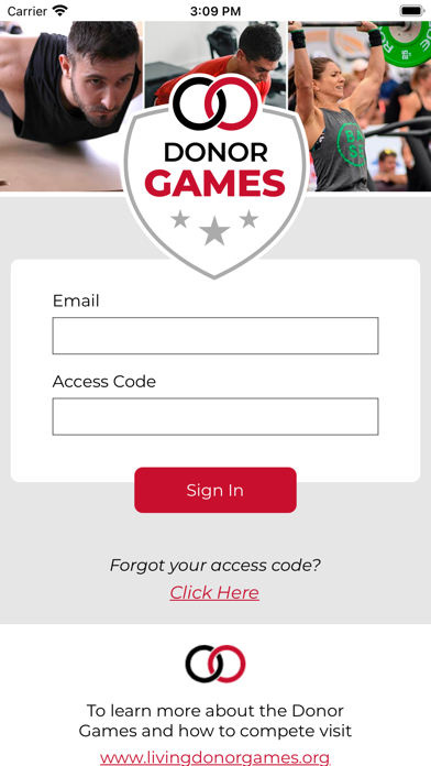 Donor Games Screenshot