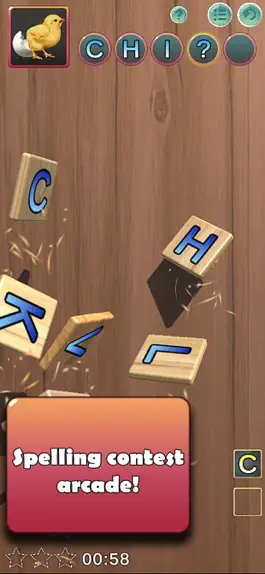 Game screenshot Catch A Word - Spelling Arcade apk