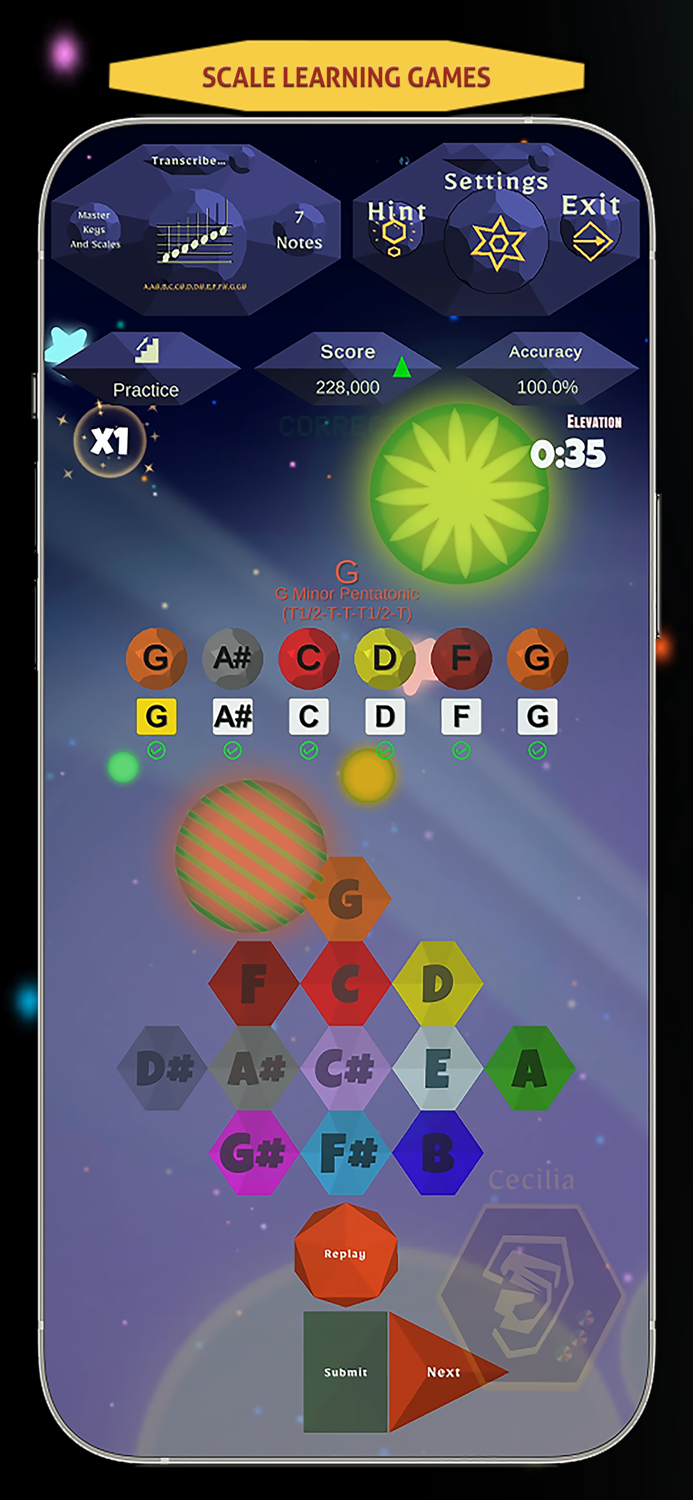 Cecilia Perfect Pitch Trainer