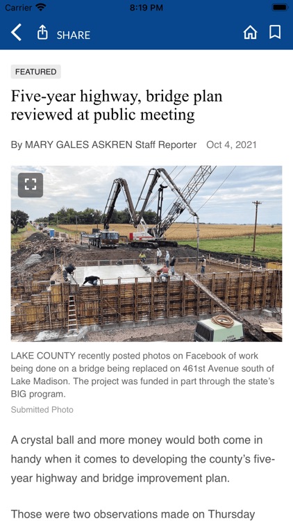 Madison Daily Leader Extra