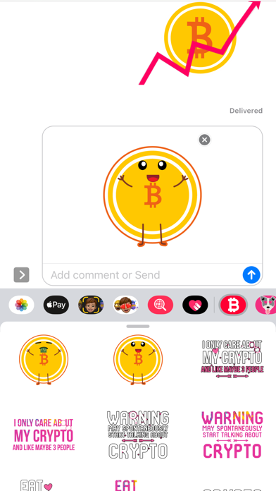 How to cancel & delete Bitcoin Central Crypto Emoji from iphone & ipad 2