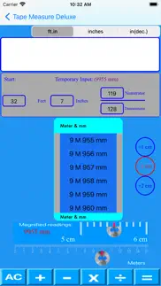 tape measure deluxe calculator iphone screenshot 3