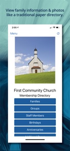 Instant Church Directory screenshot #1 for iPhone