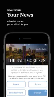 the baltimore sun iphone screenshot 3