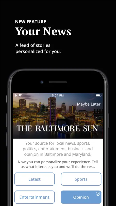 The Baltimore Sun screenshot 3 of 5