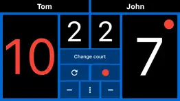 ping-pong scoreboard iphone screenshot 1