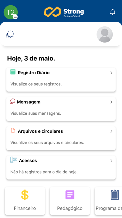 Strong Business School Screenshot