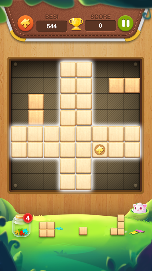 #3. Wood Block Puzzle Jigsaw (iOS) Av: 萍 于