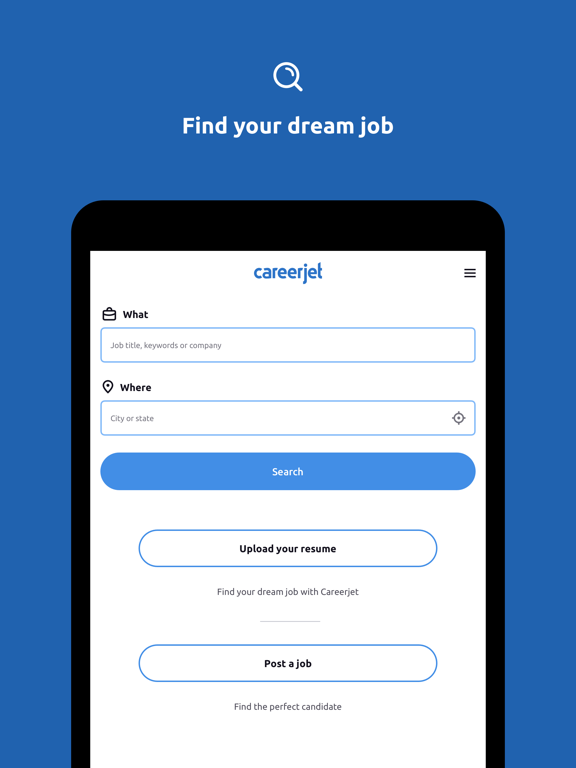 Careerjet Job Search iPad screenshot 5 - Business app