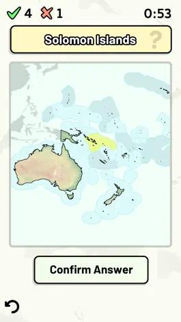 Game screenshot Countries of Oceania Quiz mod apk