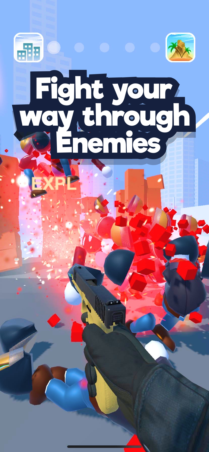 Tap Gun Knockout Shooter 2021