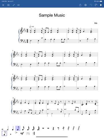 Notation Pad Pro - Sheet Musicのおすすめ画像1