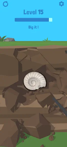Game screenshot Dig Gemstone  Destruction ASMR hack