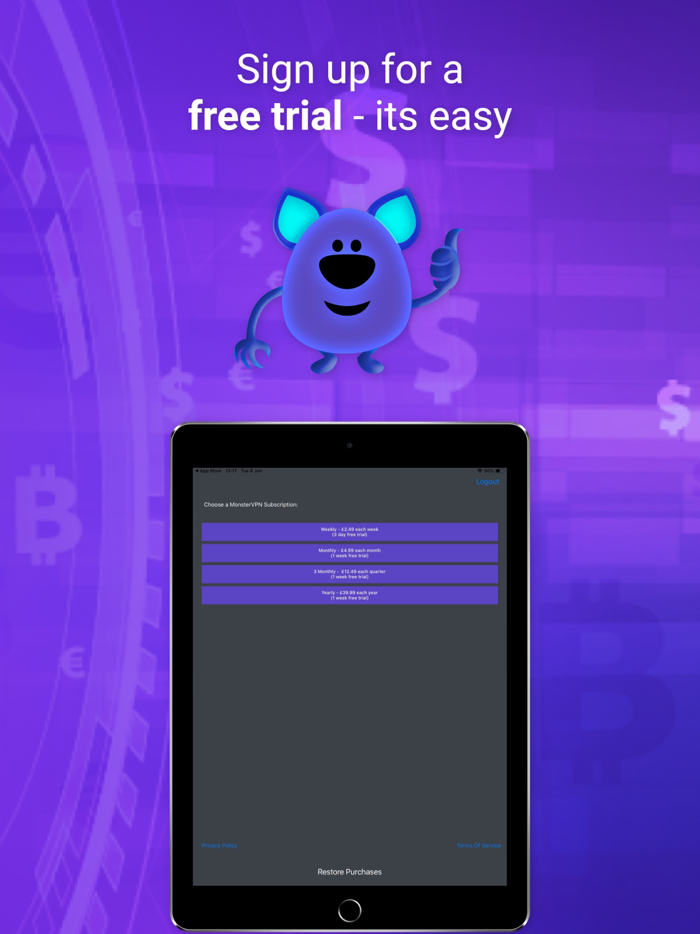 Monster VPN - No Logs UK Best