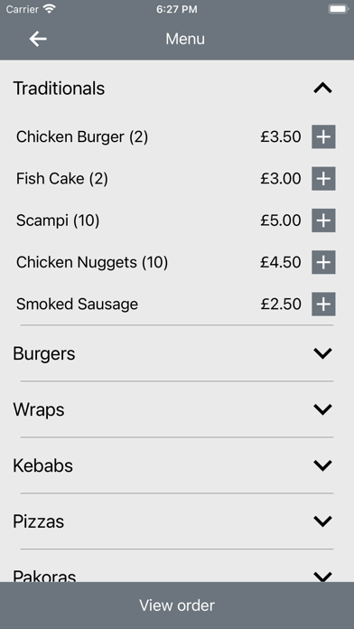 Bodrum Kebab House Hawick Screenshot