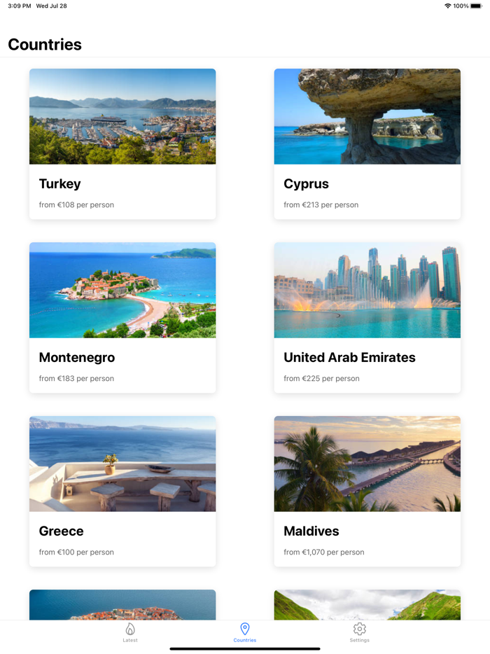 Hot Tours from Ukraine