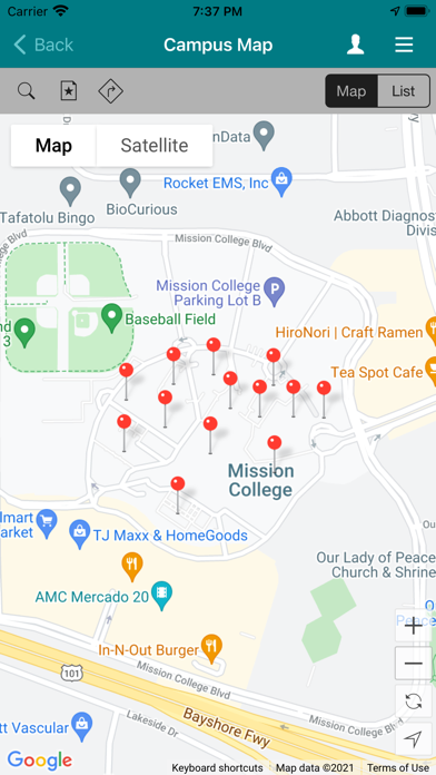 Go Mission - Mission College Screenshot