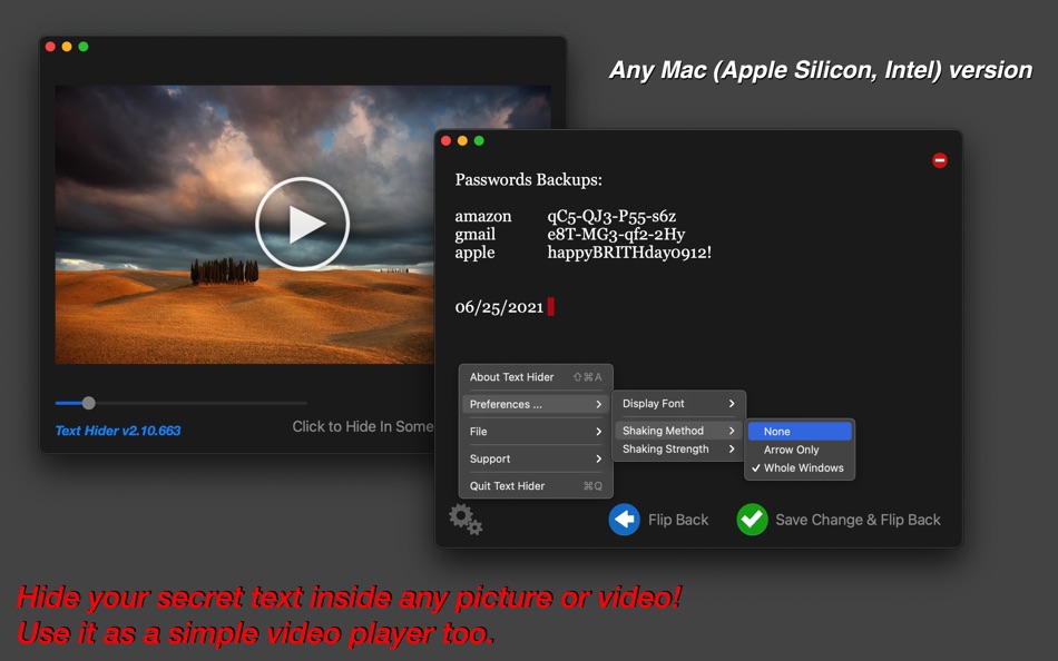 Text Hider - v2.12 - (macOS)