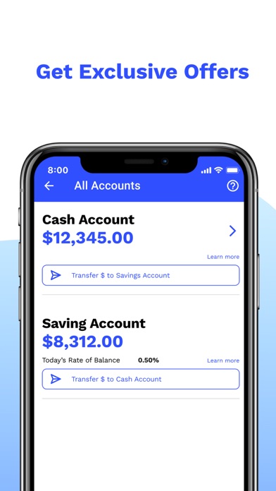 Nexos Mobile Wallet Screenshot