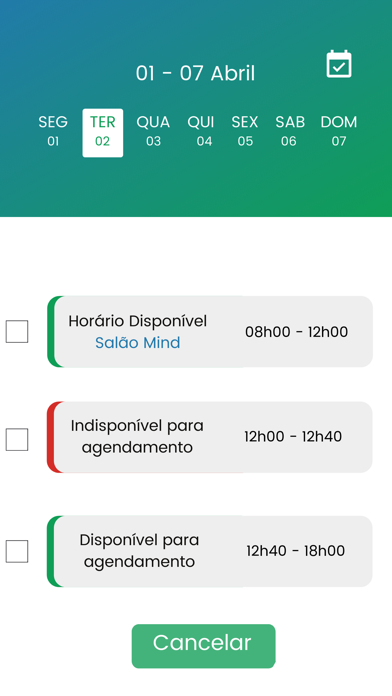 Agenda.aí Screenshot