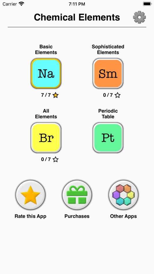 #4. Elements & Periodic Table Quiz (iOS) 由: Andrey Solovyev