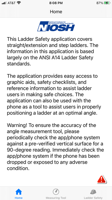 Ladder Safety Screenshot