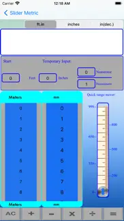 dimensions lite calculator iphone screenshot 3