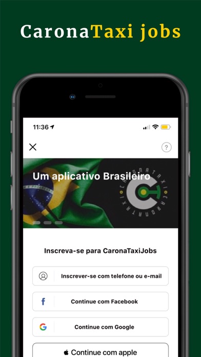 Carona Táxi Jobs Screenshot