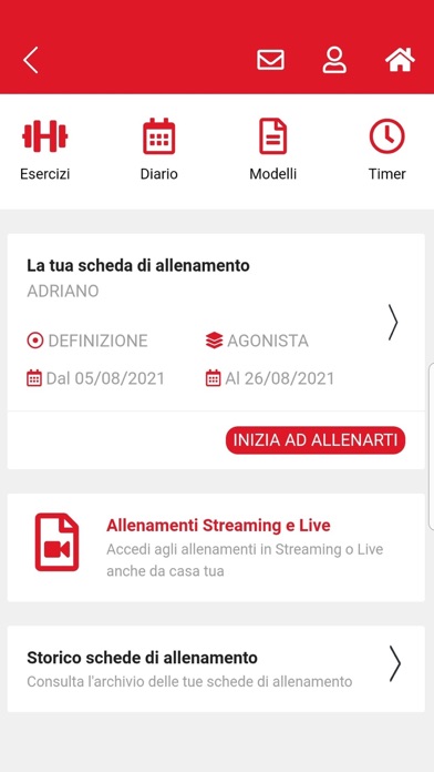 Officina Del Fitness Screenshot