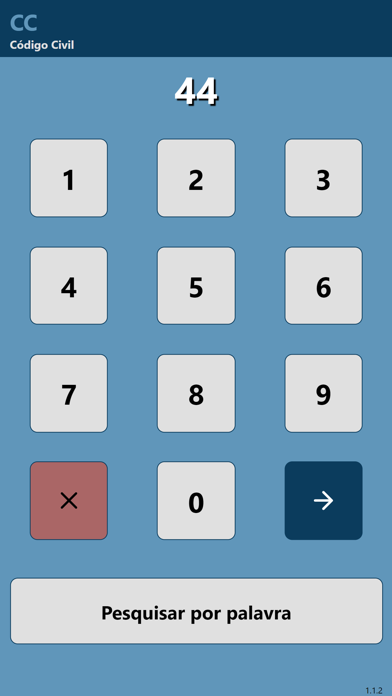 Código Civil - SLEX Screenshot
