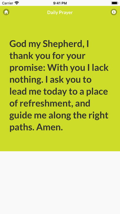 Prayer Zone Workout Screenshot