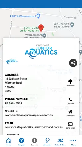 Game screenshot South Coast Junior Aquatics hack