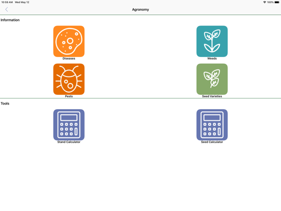 Michigan Sugar Company App iPad screenshot 2 - Utilities app