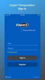 copart transportation iphone screenshot 1