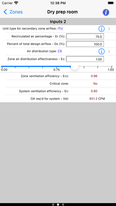 HVAC ASHRAE 62.1 Screenshot