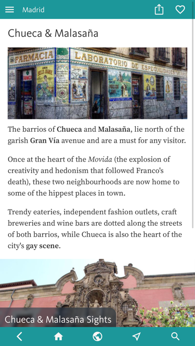 Madrid’s Best: Travel Guide Screenshot