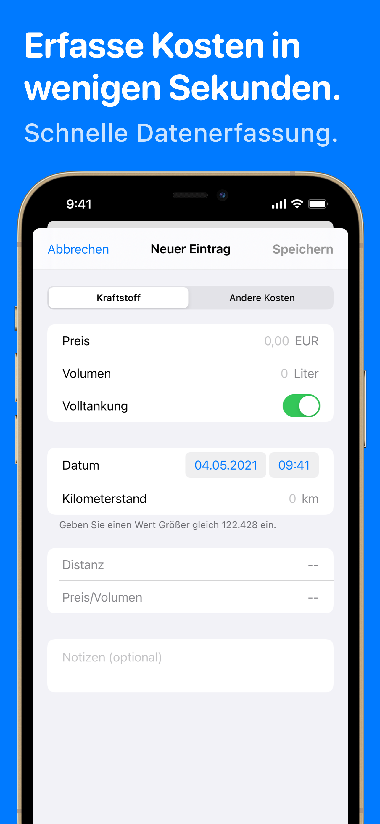 Codriver – Auto Kosten Tracker