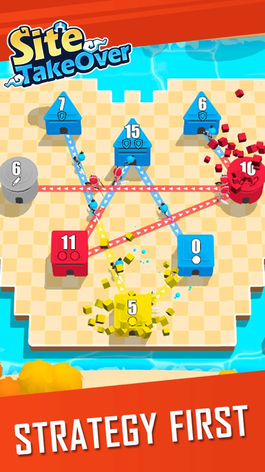 #2. Site Takeover-strategy io game (iOS) 由: HONG KONG YOULOFT TECHNOLOGY LIMITED