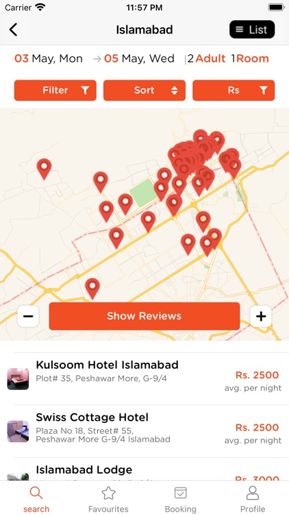 Roomph! PK Hotel Booking App screenshot-3