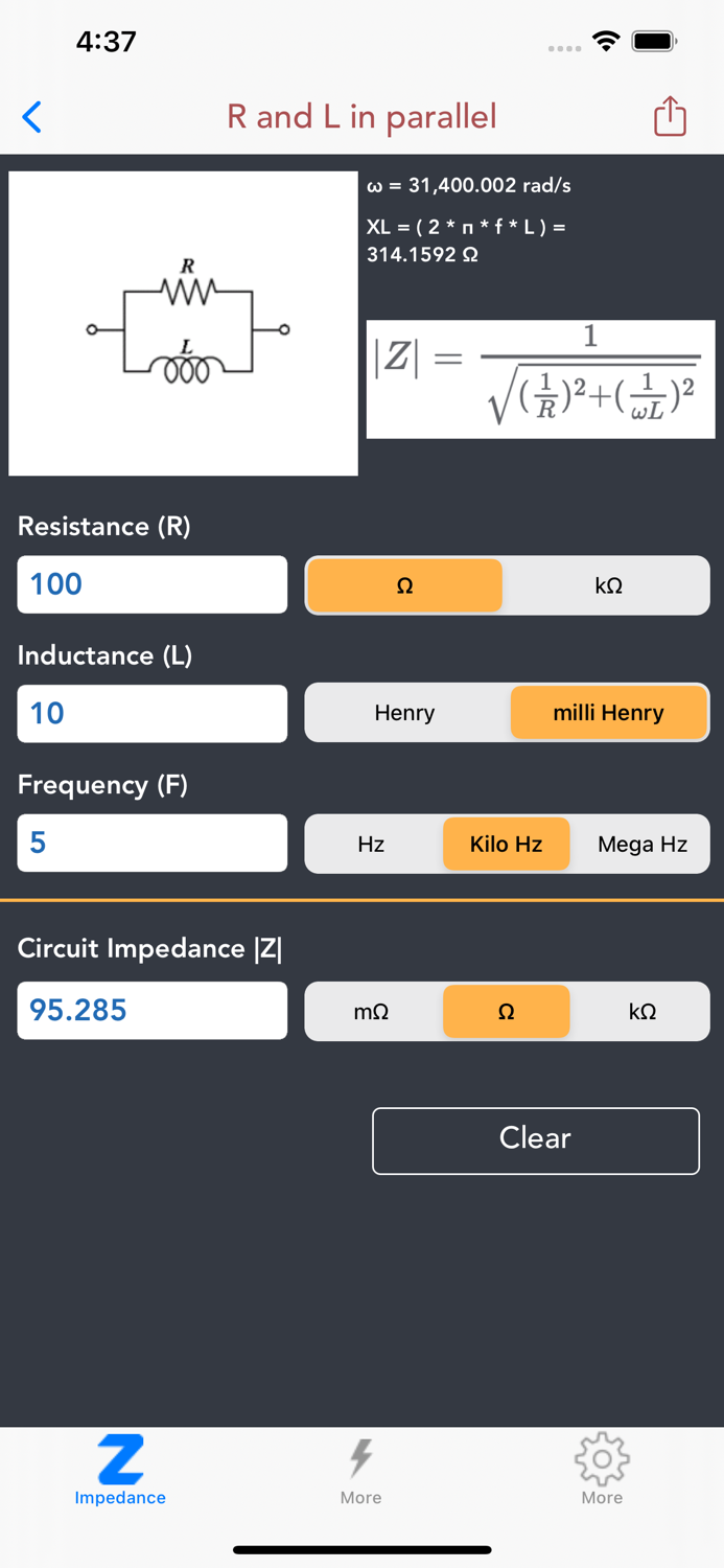 Impedance Calculator lite