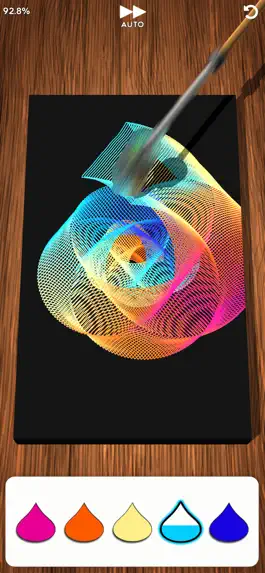 Game screenshot Spiral Draw 3D apk