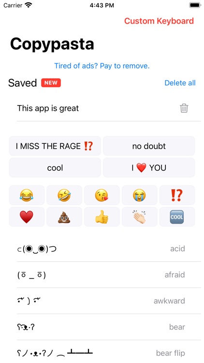 Copypasta Keyboard screenshot-4